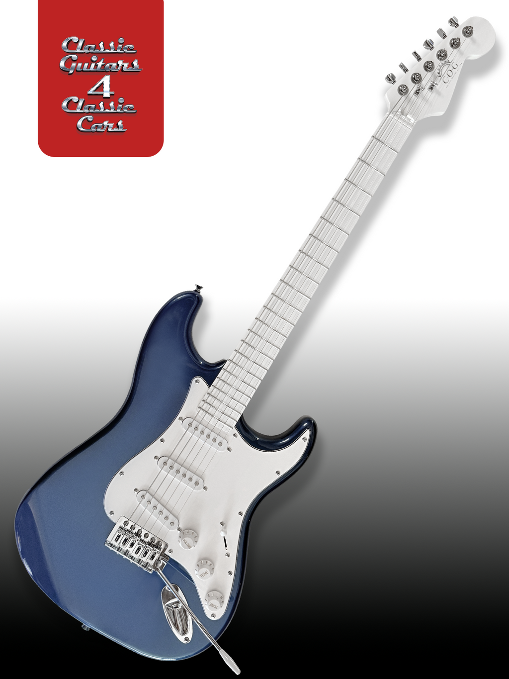 'Atoll Blue Avalanche' Electric Guitar