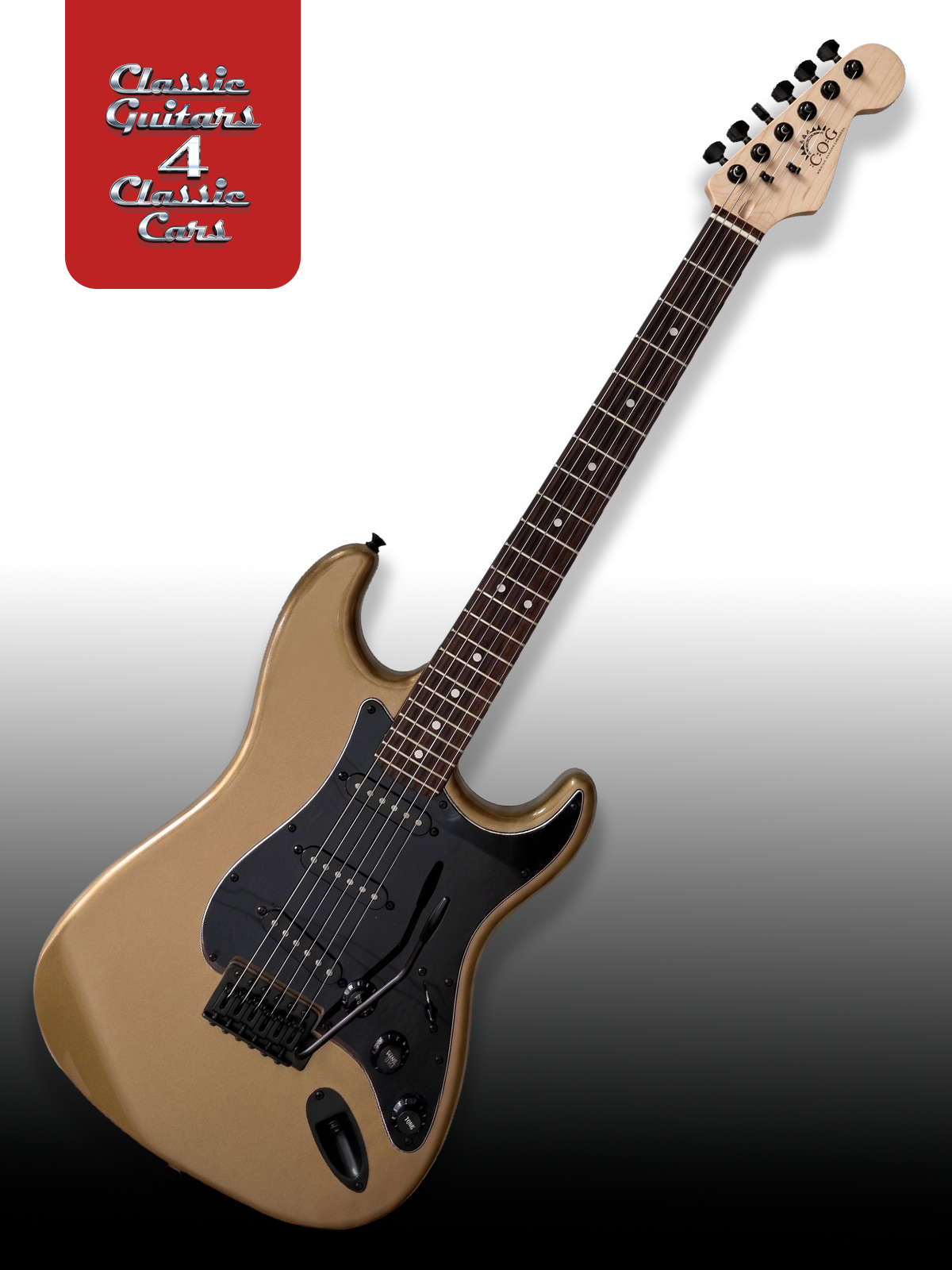 'Grenada Gold Blackout' Electric Guitar