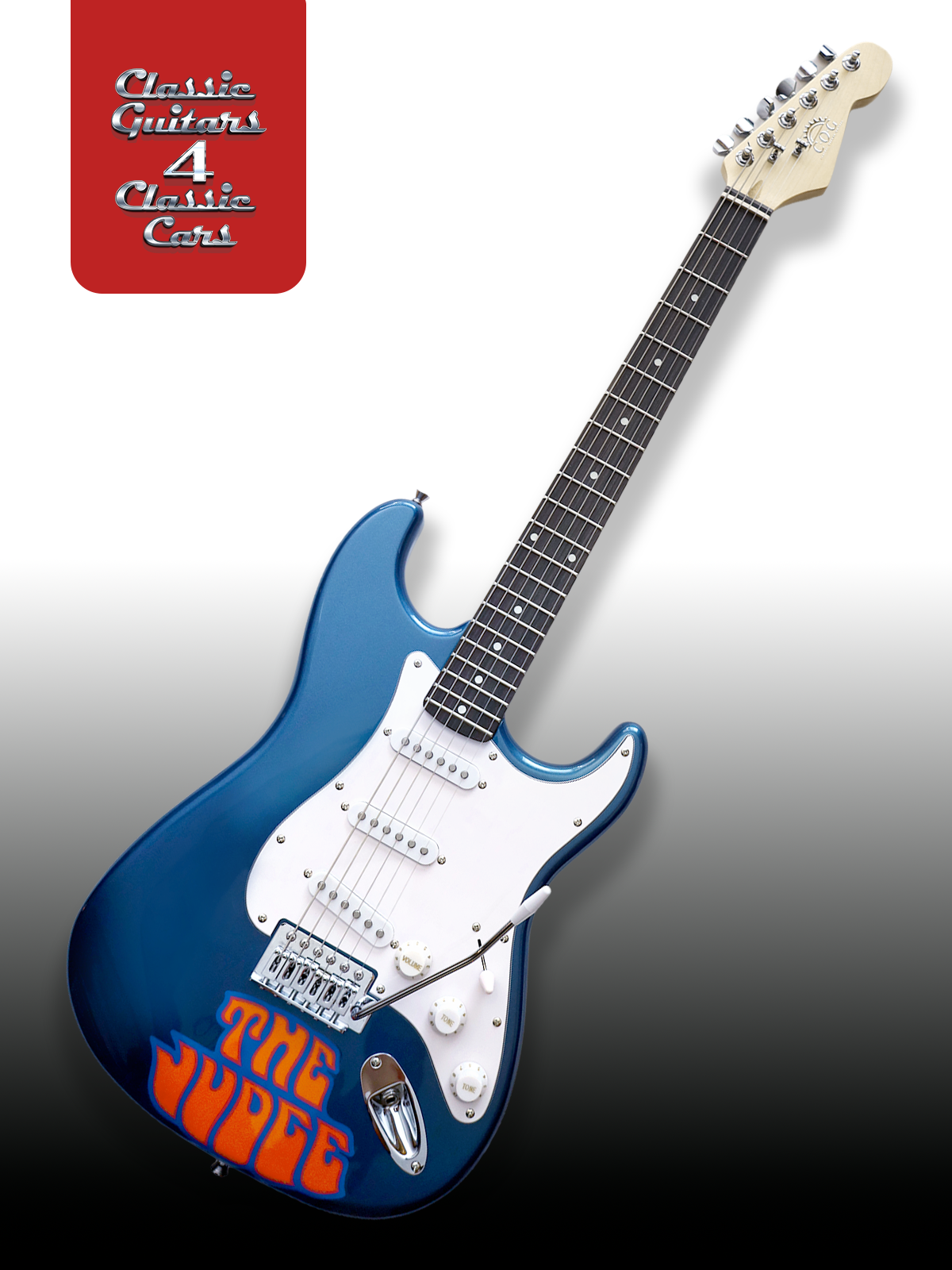 'The Judge' Electric Guitar: Atoll Blue
