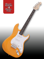 'Orbit Orange Snowstorm' Electric Guitar