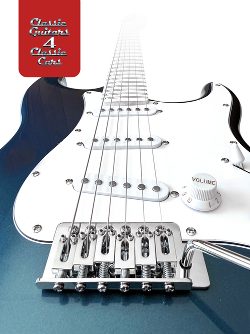 'Atoll Blue Avalanche' Electric Guitar