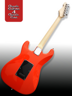 'Carousel Red Eruption' Electric Guitar