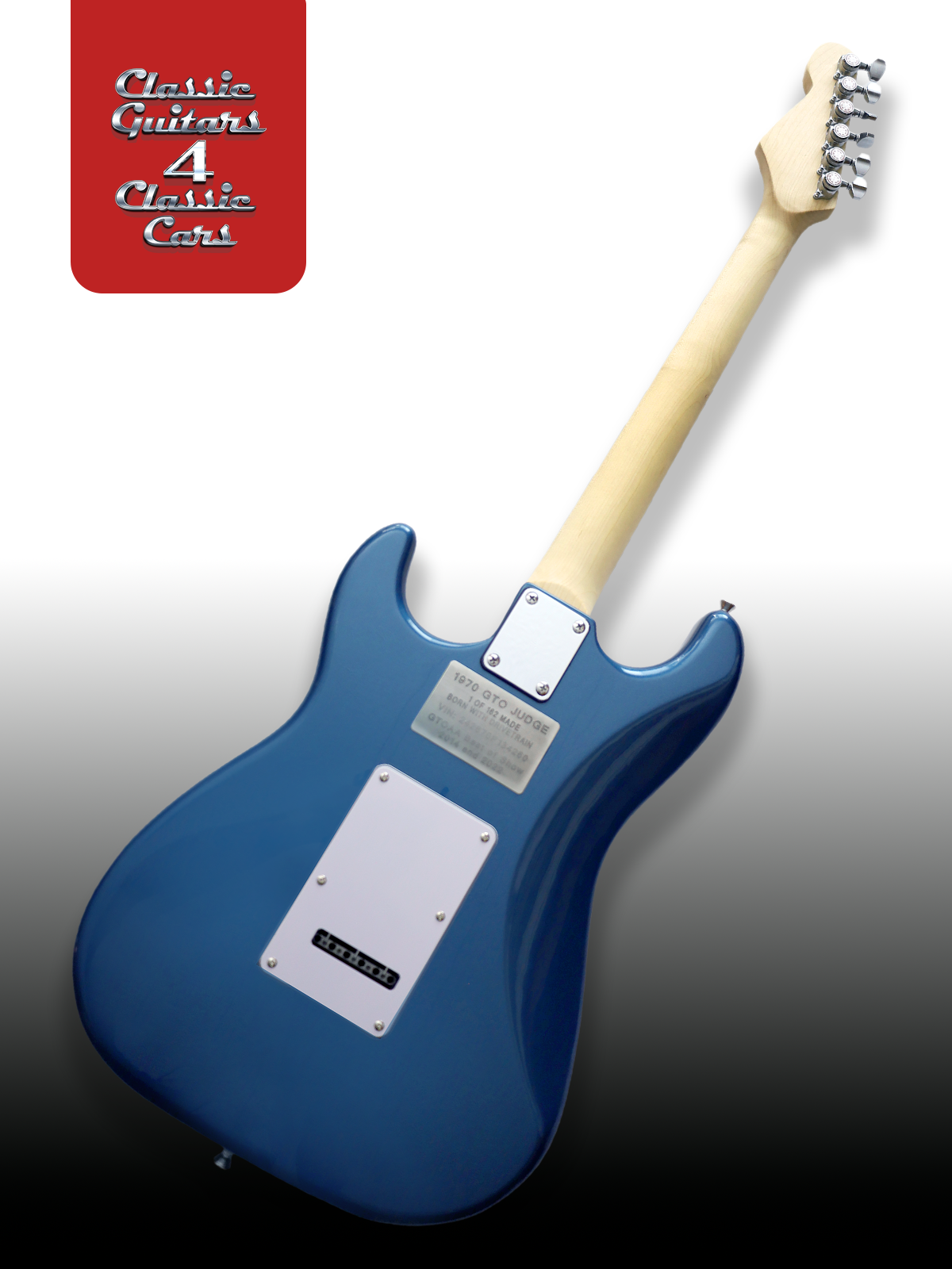 'The Judge' Electric Guitar: Atoll Blue