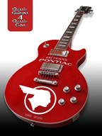 '100 Years of Pontiac Red' Electric Guitar: Limited Edition
