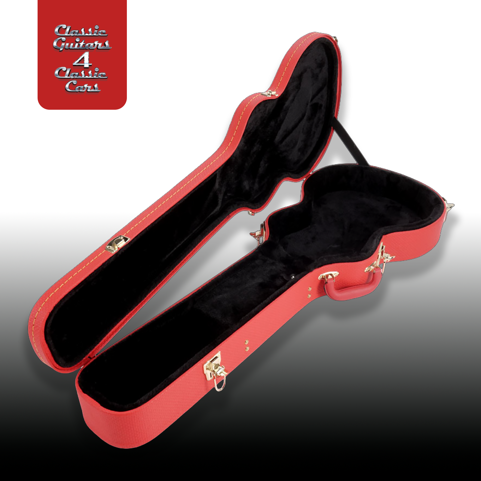 'Hot Lava' Hard Shell Guitar Case