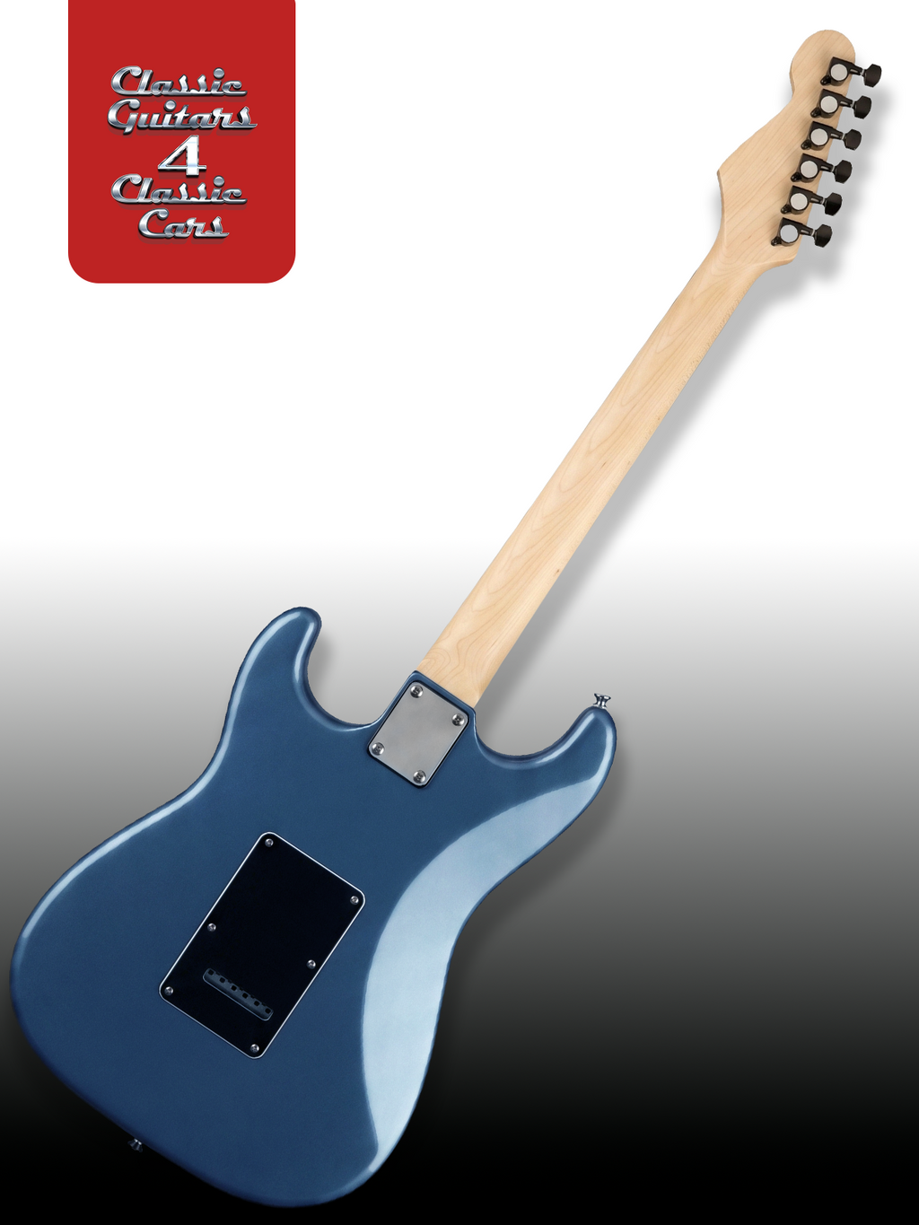 'Atoll Blue Blackout' Electric Guitar