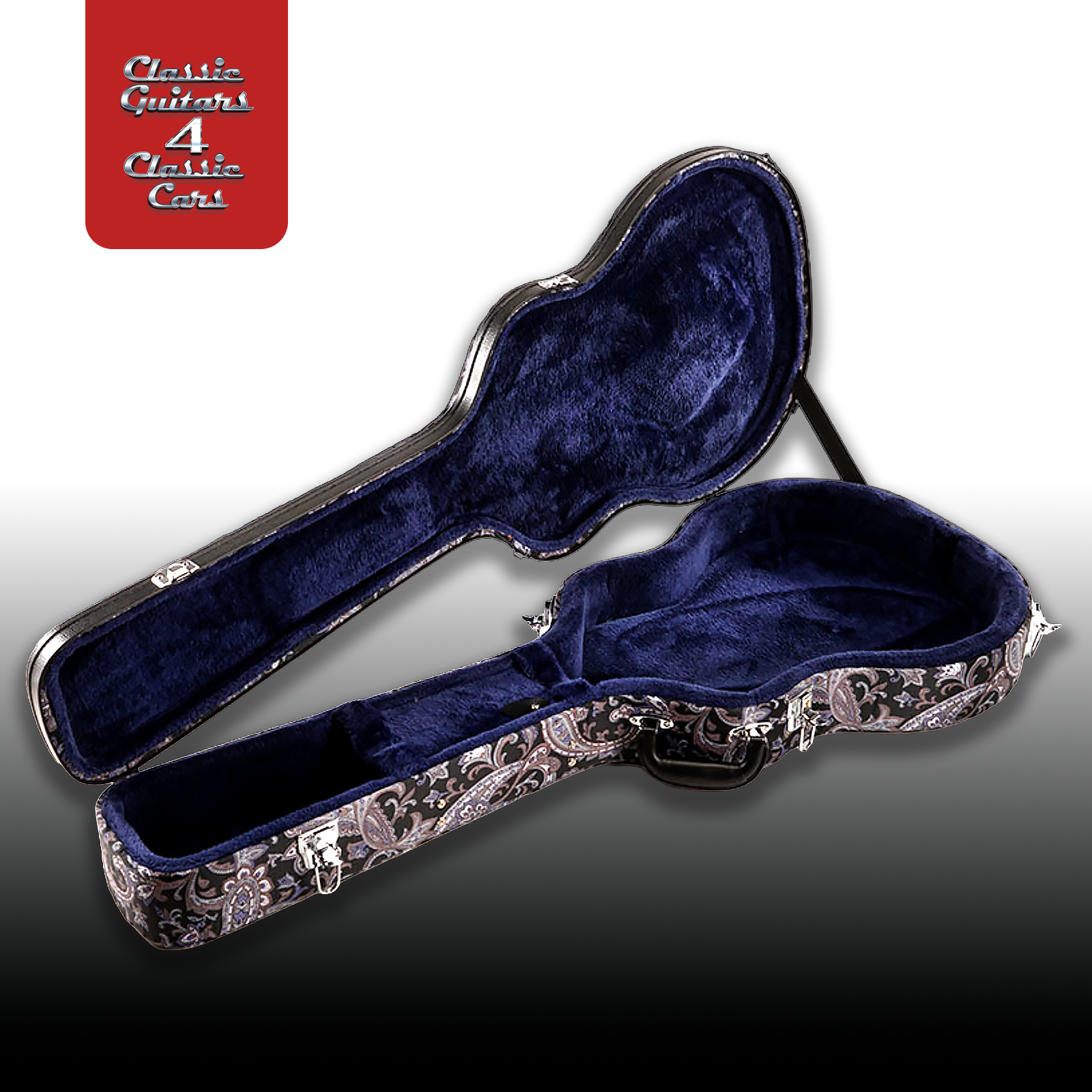 'Corvallis Twilight' Hard Shell Guitar Case
