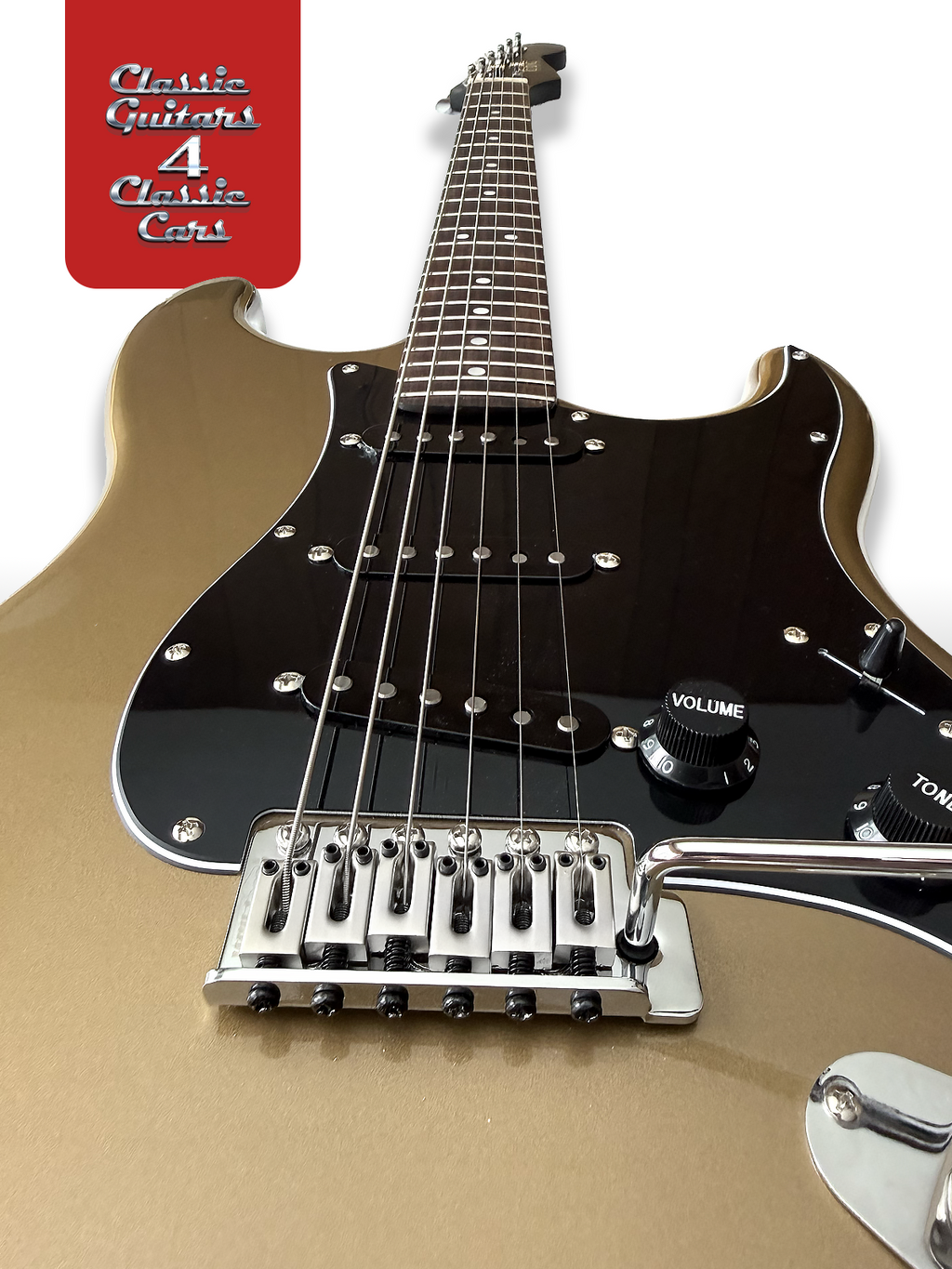 'Grenada Gold Eruption' Electric Guitar