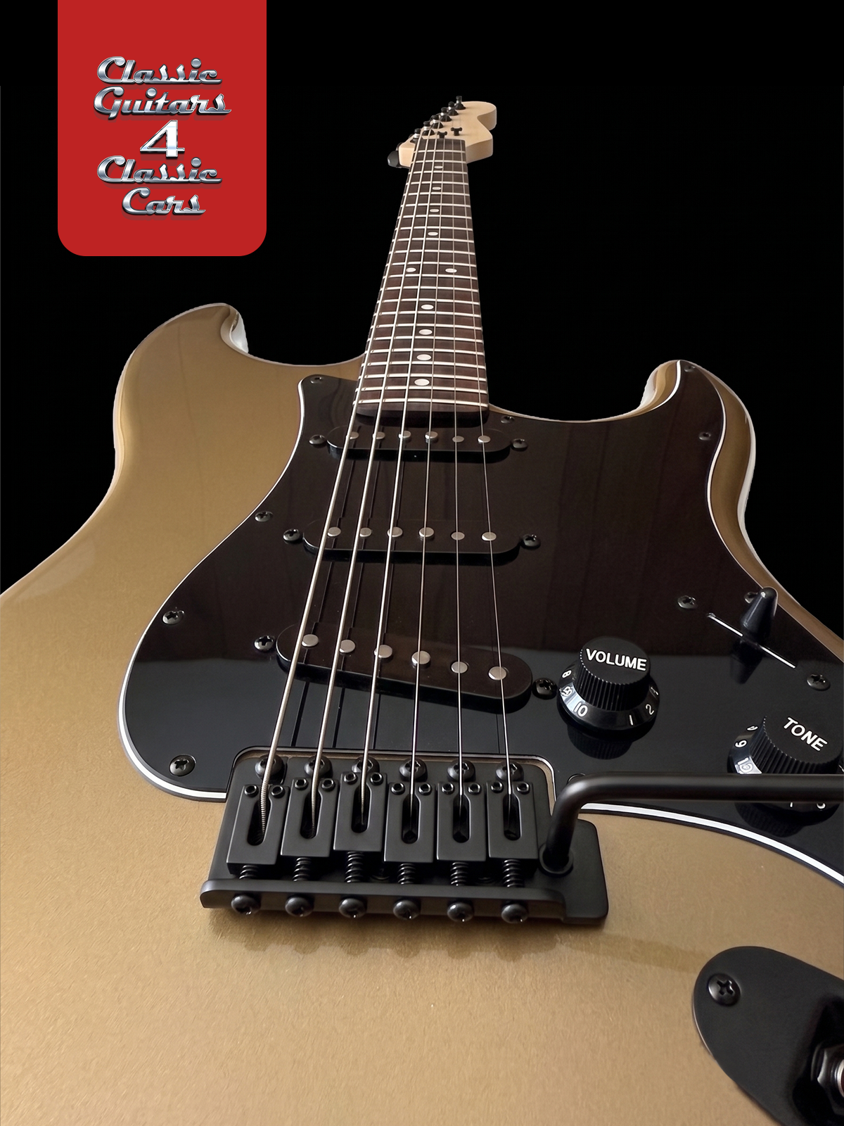 'Grenada Gold Blackout' Electric Guitar