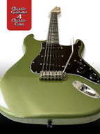'Tropical Lime Eruption' Electric Guitar