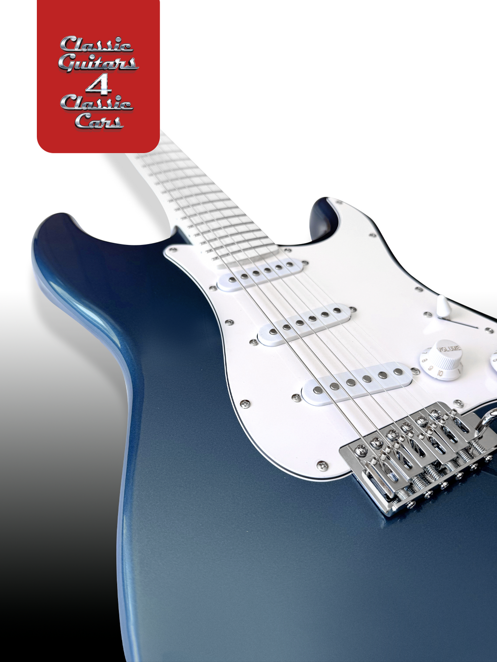 'Atoll Blue Avalanche' Electric Guitar