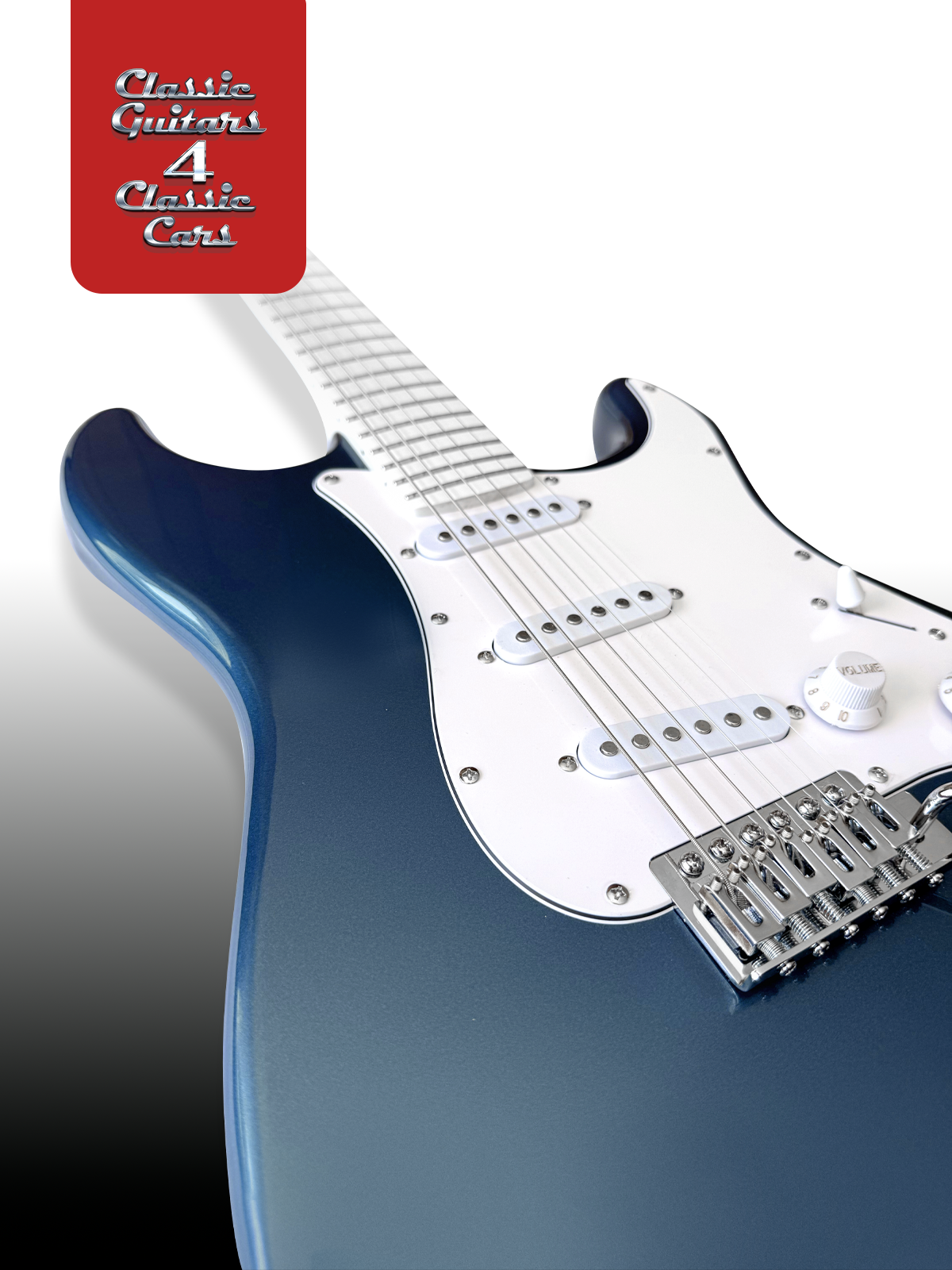 'Atoll Blue Avalanche' Electric Guitar