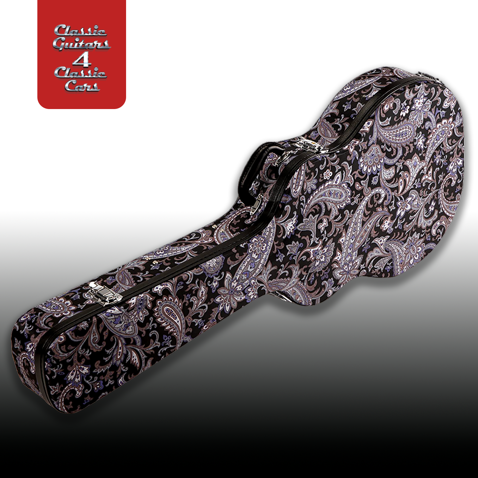 'Corvallis Twilight' Hard Shell Guitar Case
