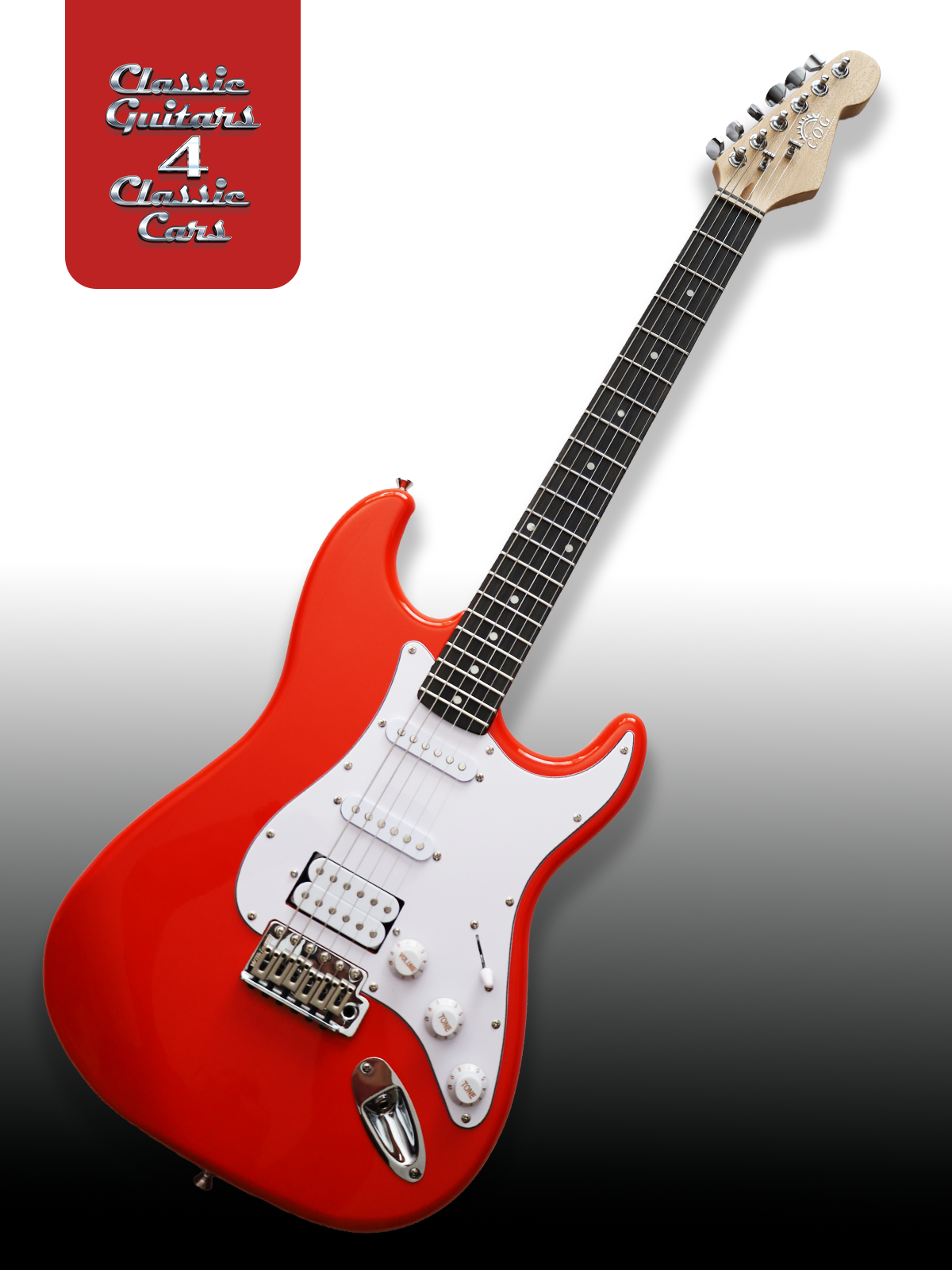 'Carousel Red Snowstorm' Electric Guitar