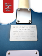 'The Judge' Electric Guitar: Atoll Blue