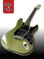'Tropical Lime Eruption' Electric Guitar