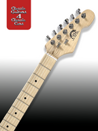 'Tropical Lime Snowstorm' Electric Guitar