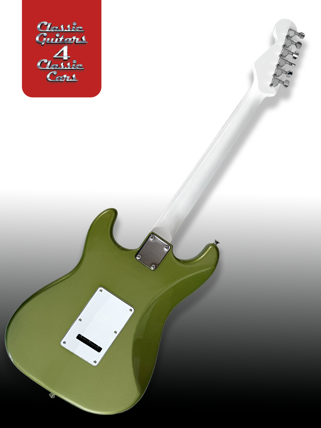 'Tropical Lime Avalanche' Electric Guitar