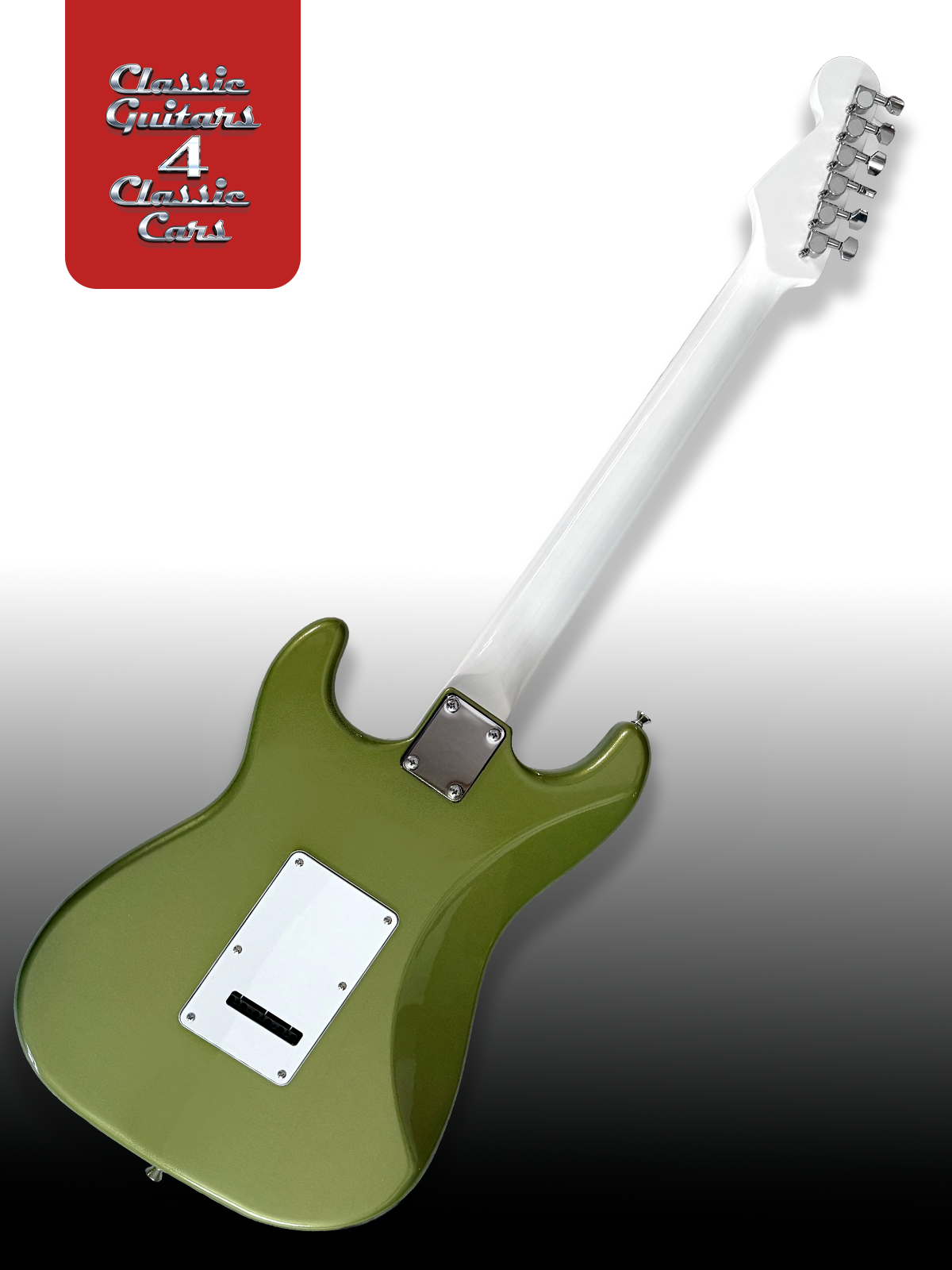 'Tropical Lime Avalanche' Electric Guitar