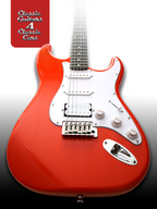 'Carousel Red Snowstorm' Electric Guitar