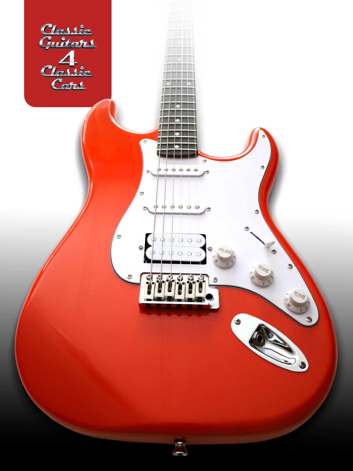 'Carousel Red Snowstorm' Electric Guitar