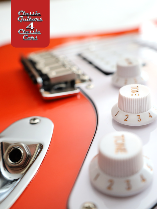 'Carousel Red Snowstorm' Electric Guitar