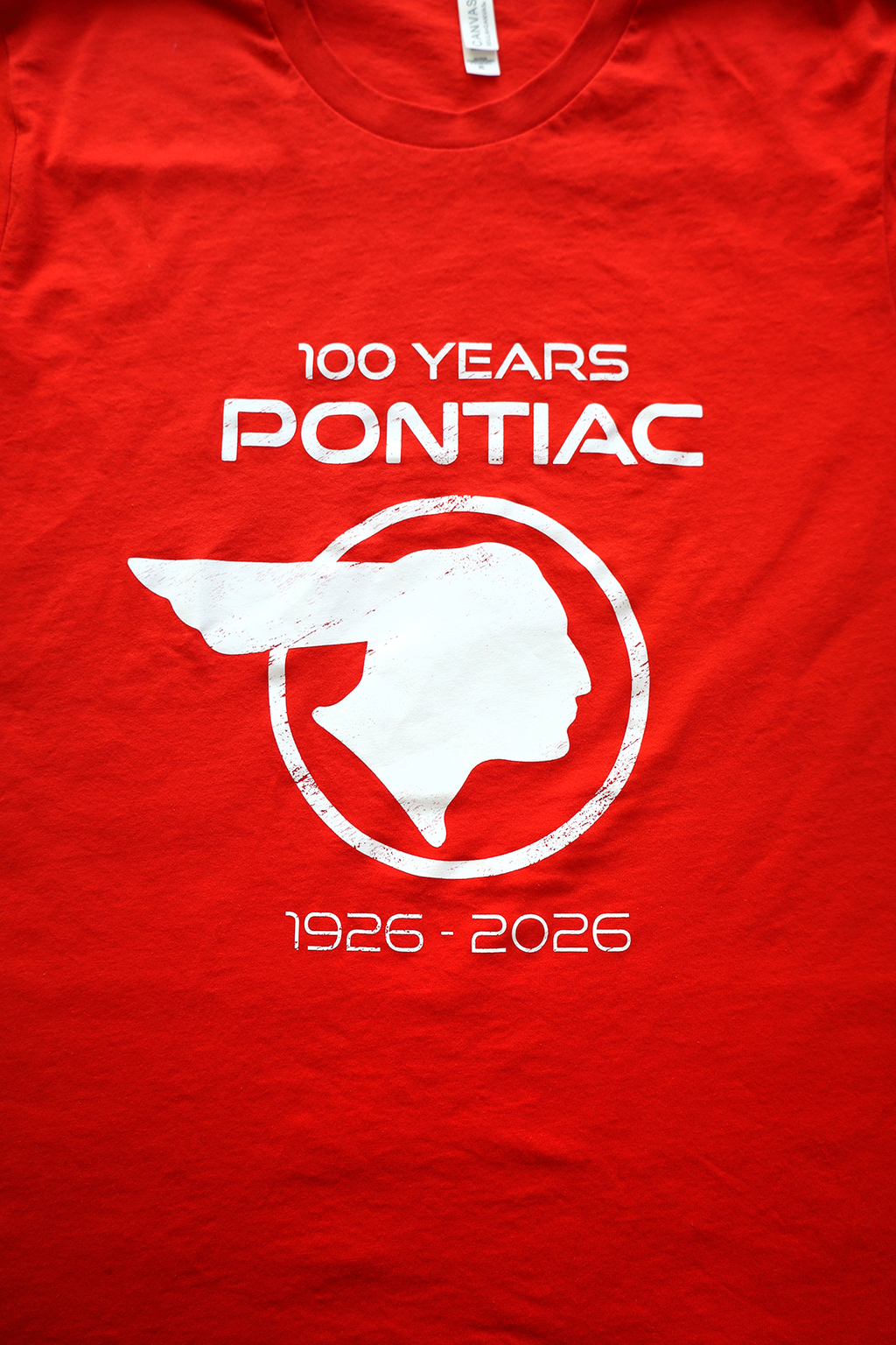 '100 Years of Pontiac' Jersey T-Shirt