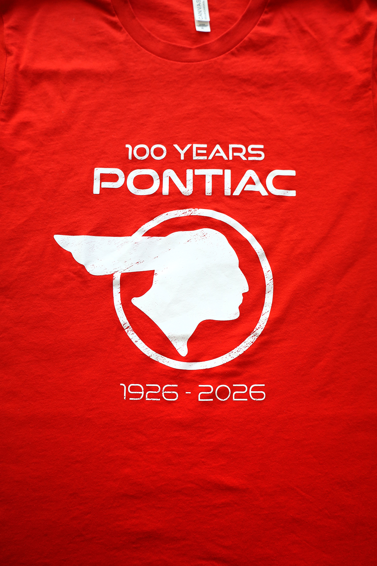 '100 Years of Pontiac' Jersey T-Shirt