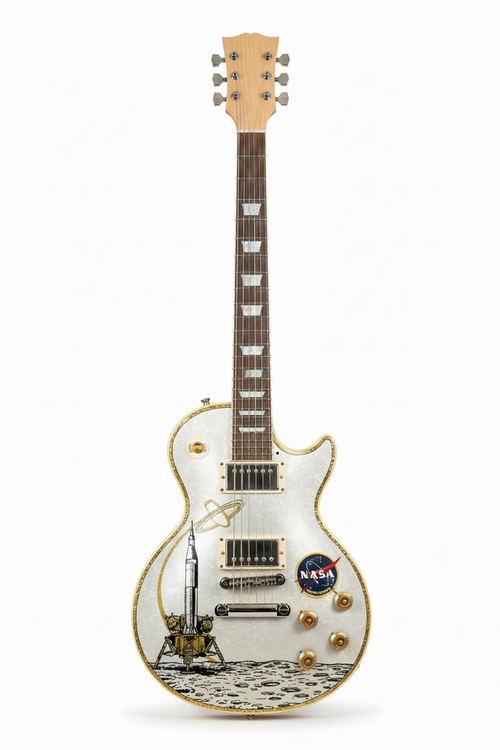 Apollo 11 - Natural Wood Headstock