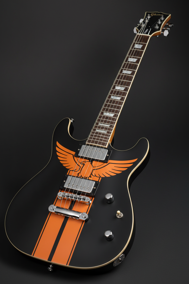 Harley-Davidson Moto Edition Guitar - Flat 2D Remake