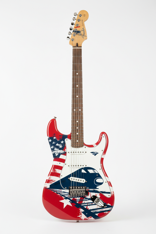 Amtrak Acela Rail Edition Guitar