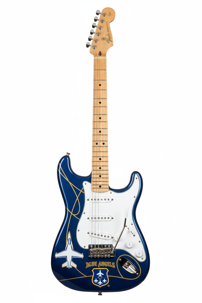 F/A-18 Hornet Blue Angels Plane Edition Guitar