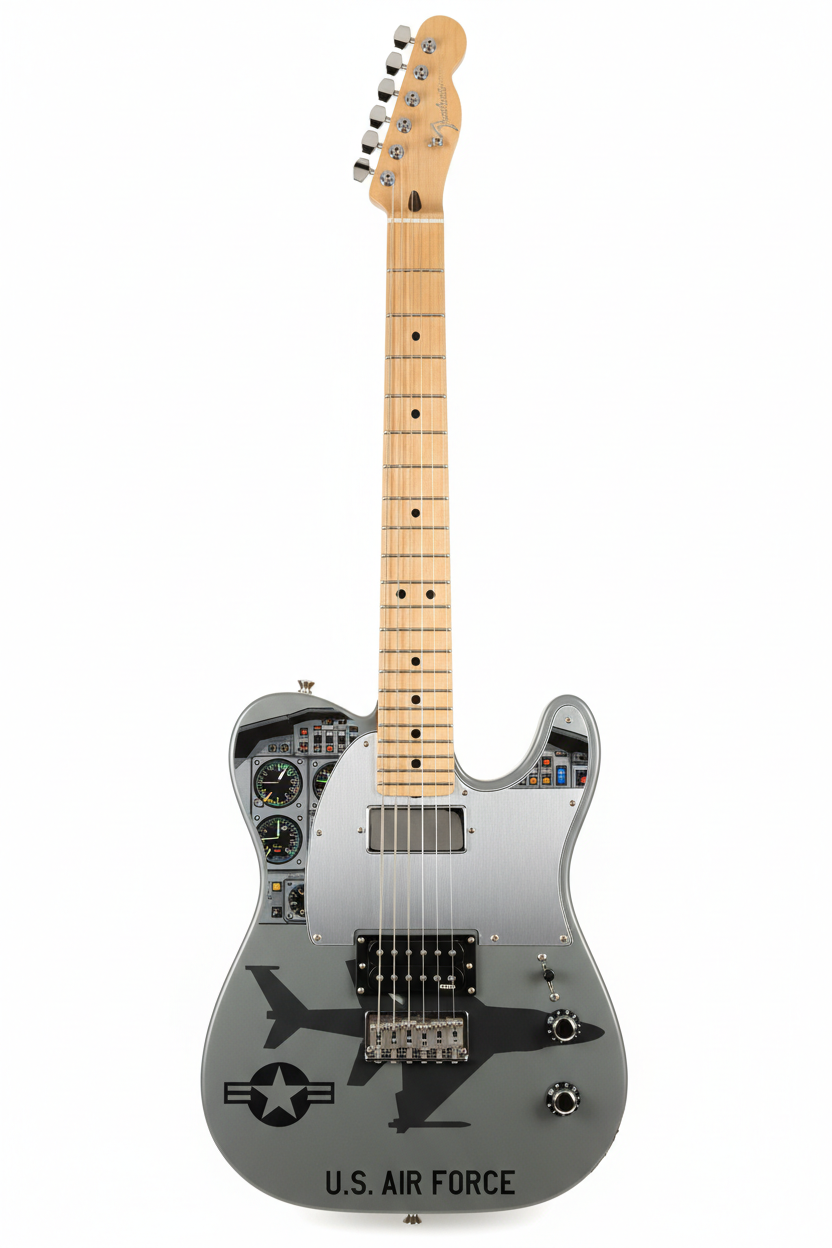 F-16 Fighting Falcon Plane Edition Guitar
