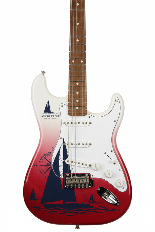 America's Cup Sailboat Edition Guitar
