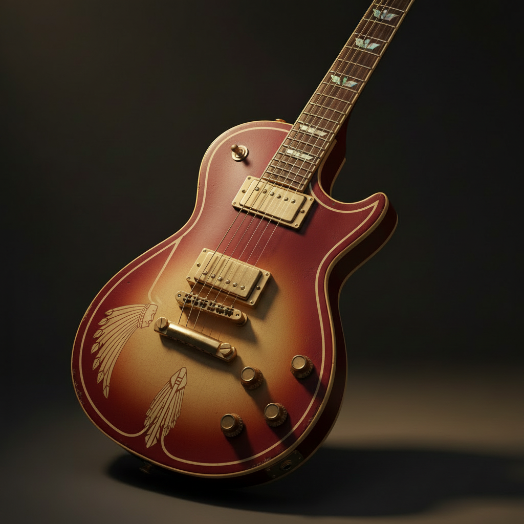 Indian Motorcycle Moto Edition Guitar – Clean Body