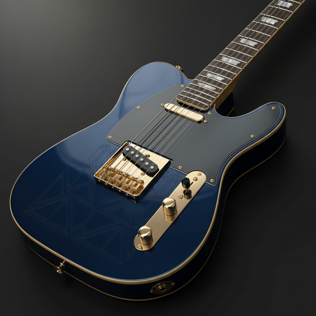 Timepiece Edition Guitar – Telecaster Style